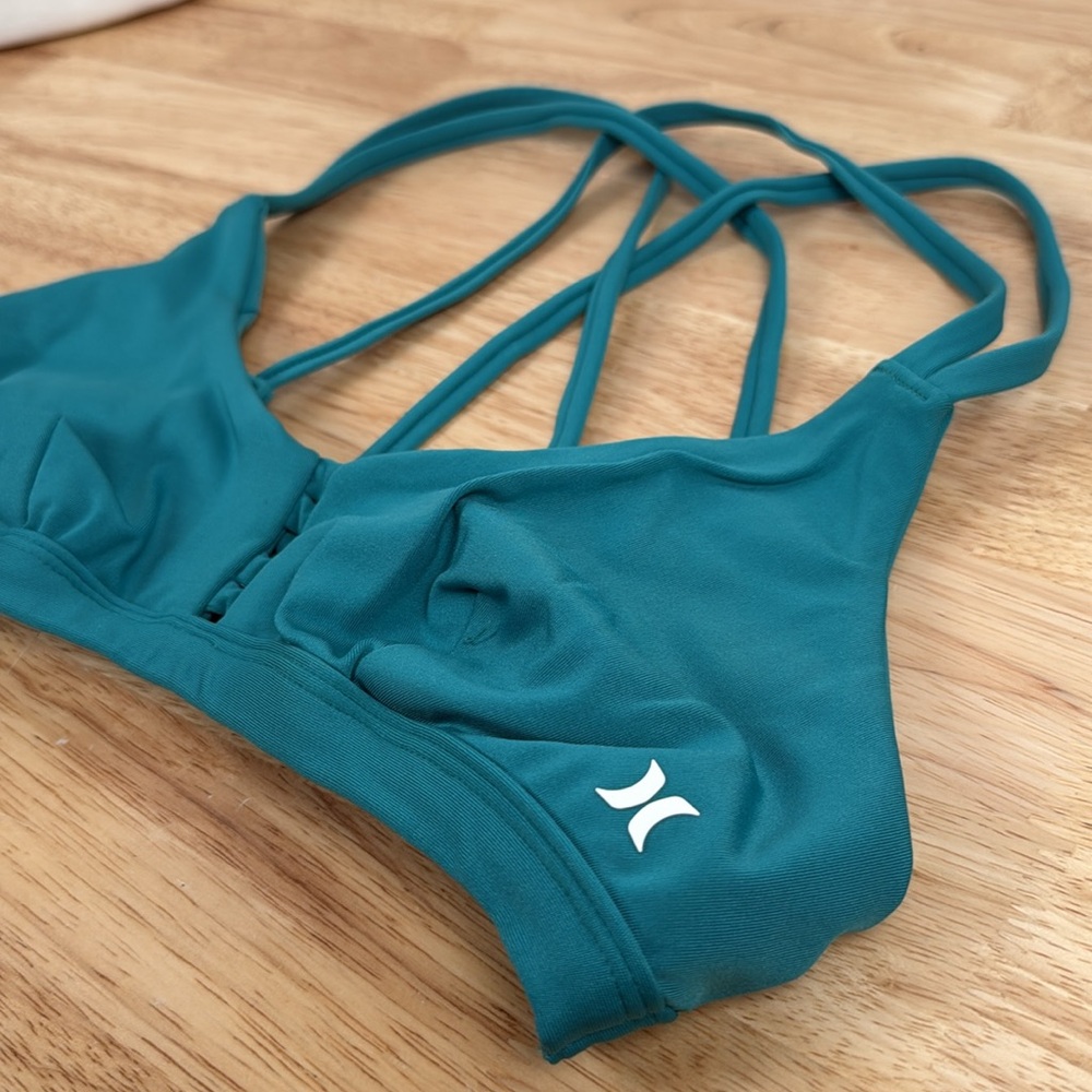 Hurley Teal bikini top